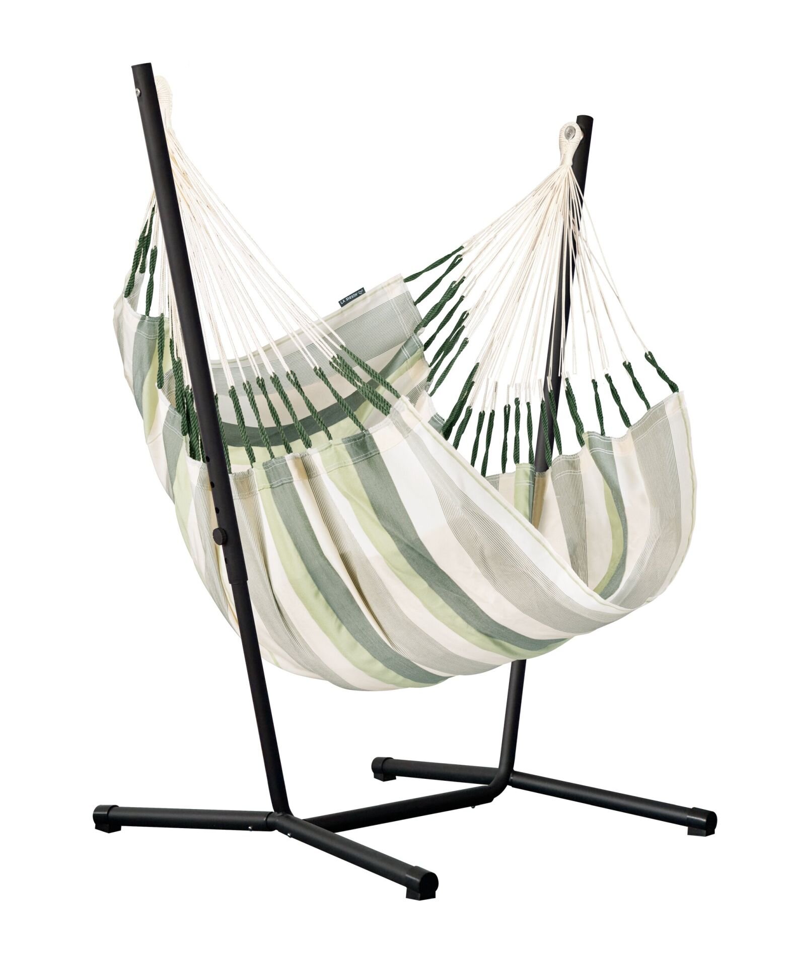 Houpací sedačka se stojanem La Siesta Fiji set Outdoor Comfort Cedar
