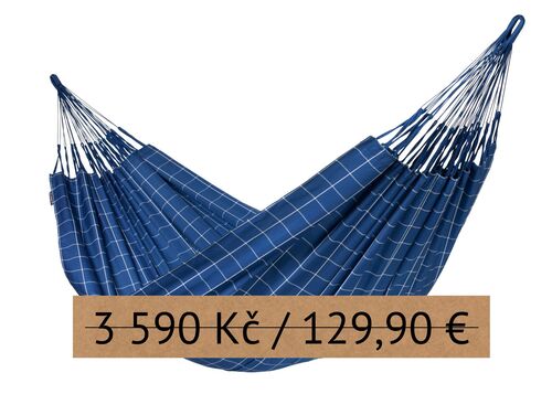 Houpací síť La Siesta Brisa Kingsize Modern Rozbalená