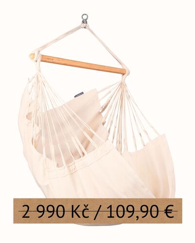 Houpací sedačka La Siesta Habana Basic Mono Rozbalená <varianta