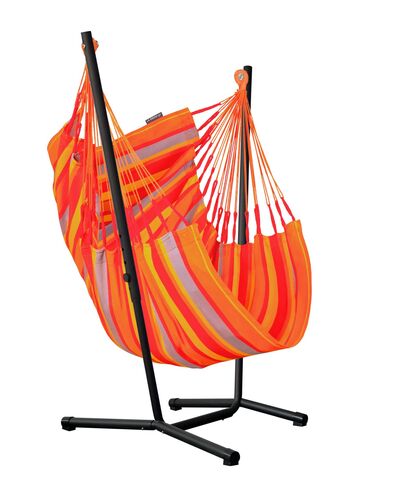 Houpací sedačka se stojanem La Siesta Fiji set Outdoor Comfort Toucan